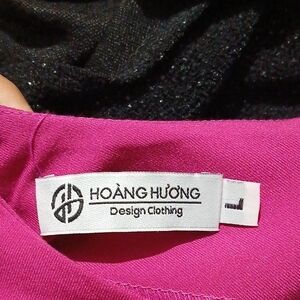 Hoàng Hương Fuchsia Top - Bright Pink